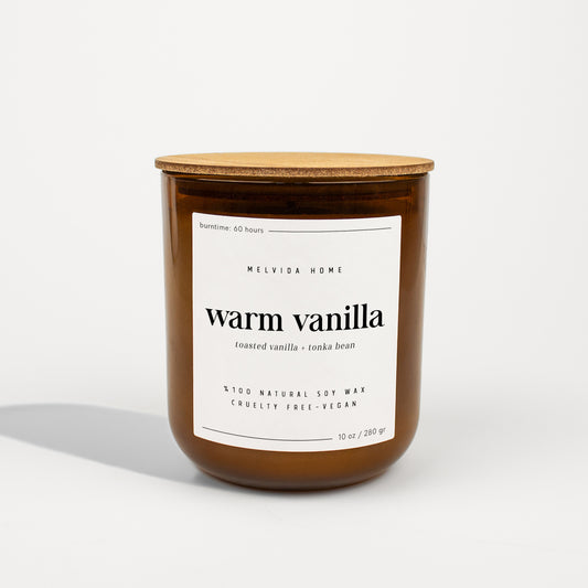 Warm Vanilla Soy Candle